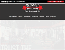 Tablet Screenshot of crossfitbarbending.com